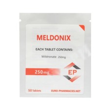 Meldonix (Meldonium) 250mg/tab 50 tabs/bag EU Euro-Pharmacies